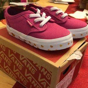 Toddler Pink  Atwood Vans Sneakers